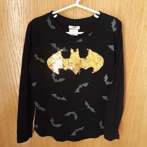 Batman Black Shirt with Yellow Logo